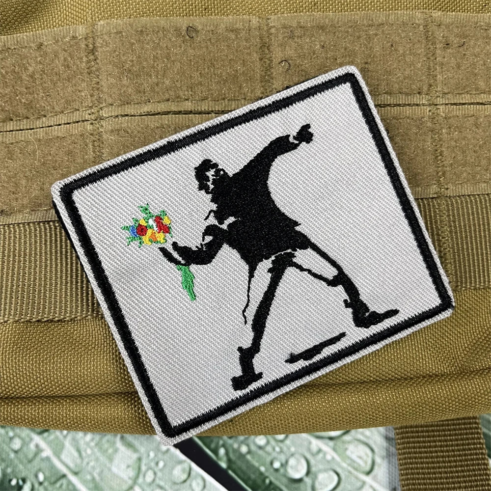 Throw Flowers and Not Molotov Cocktails Patch