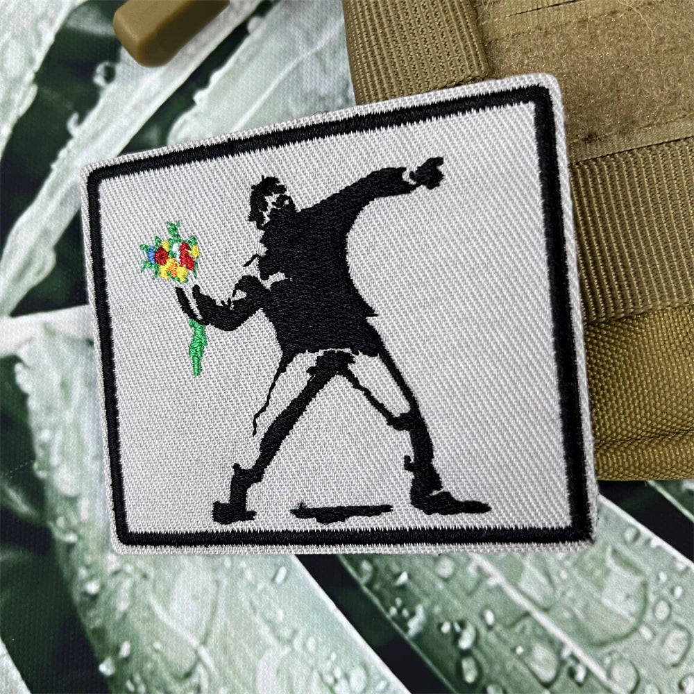 Throw Flowers and Not Molotov Cocktails Patch