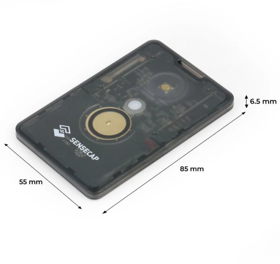 Sensecap T1000 Lora Meshtastic Tracker T1000-E with LR1110,nRF52840, AG3335 GPS, IP65 I Positioning, Motion Sensor