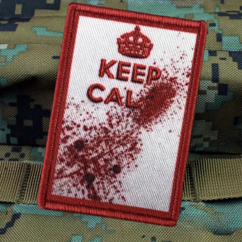 "Keep Calm You're Fucked" Morale Patch