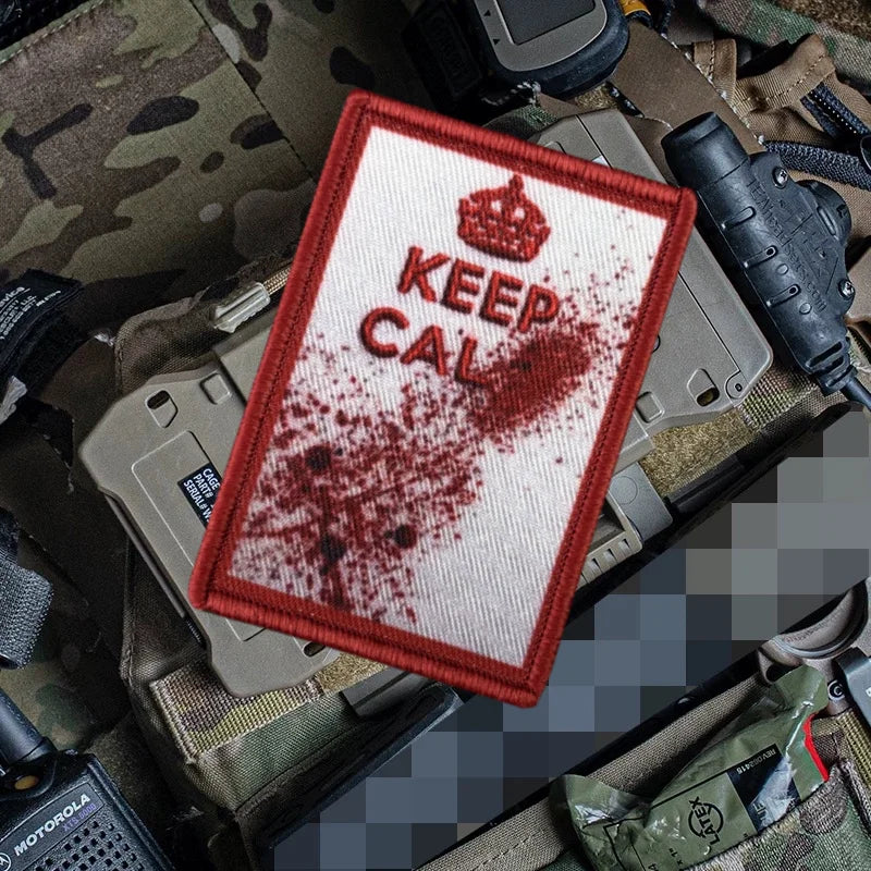 "Keep Calm You're Fucked" Morale Patch