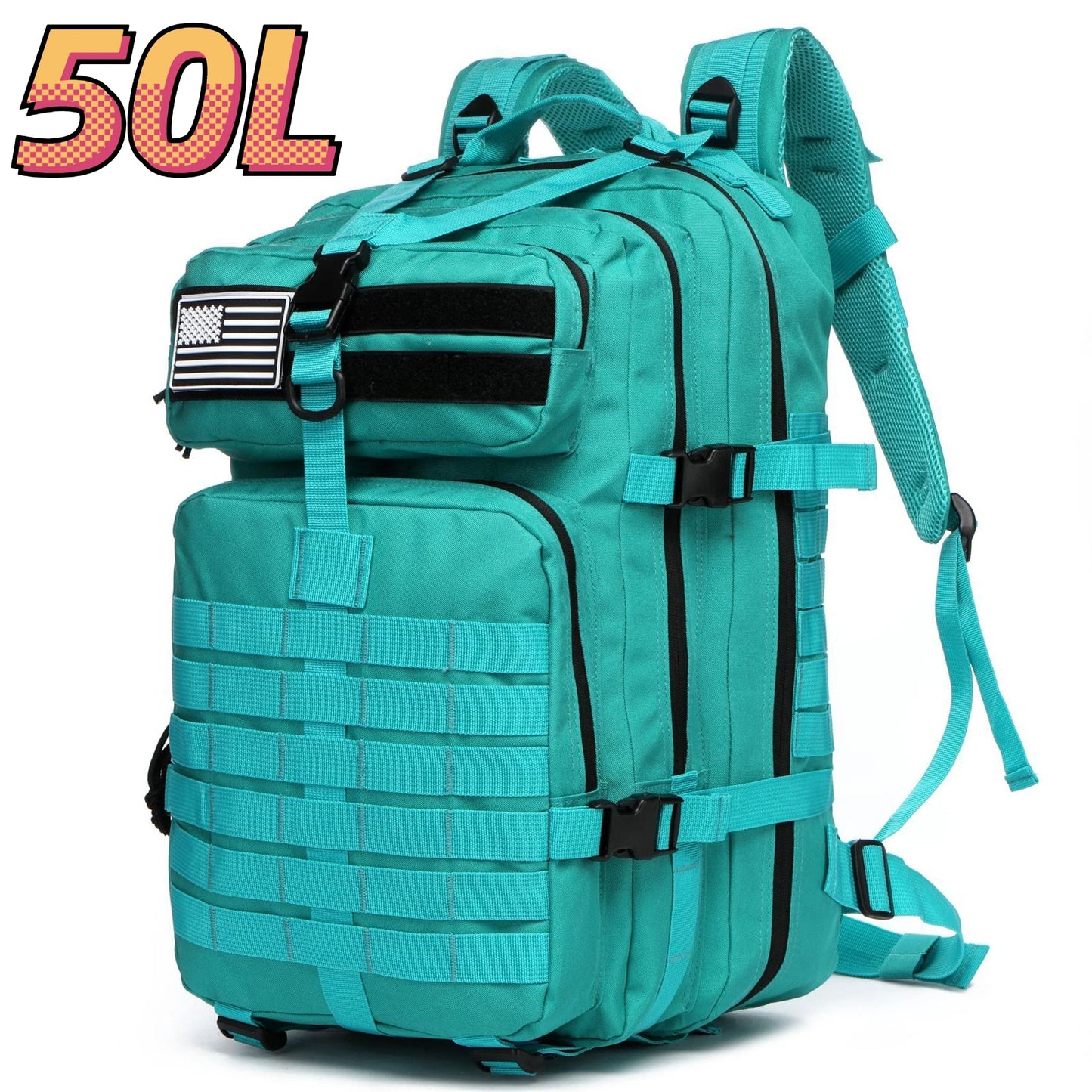 Everyday Carry 1000D Nylon & Waterproof Bugout Bag 25L/50L