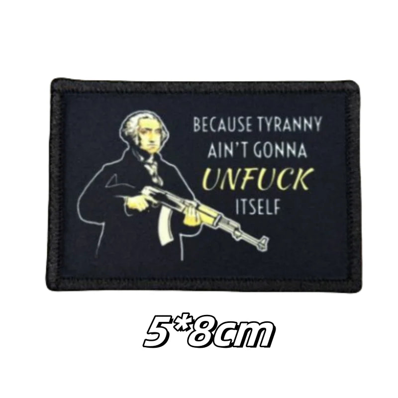 BECAUSE TYRANNY AIN'TGONNA UNFUCK ITSELF Morale Patch