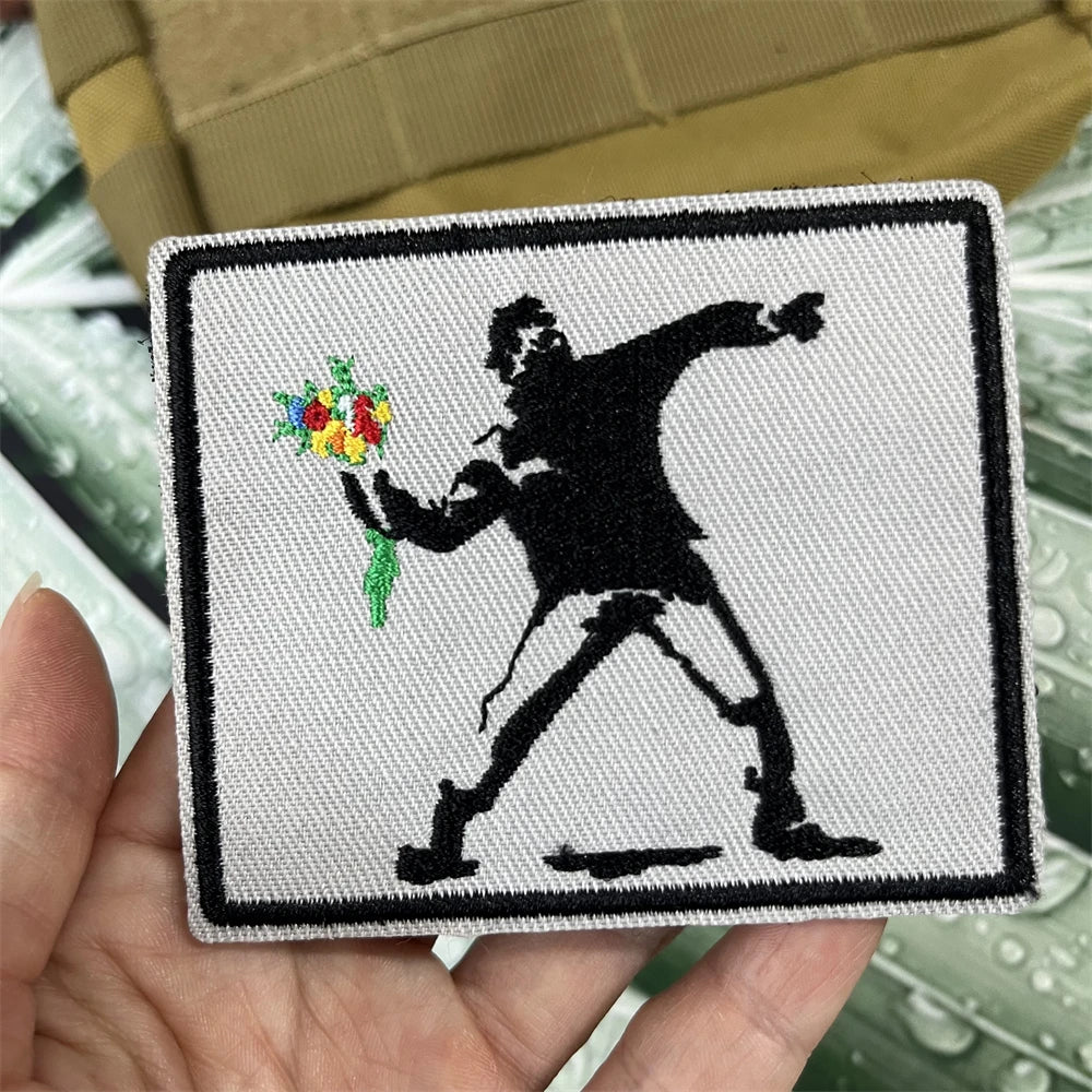 Throw Flowers and Not Molotov Cocktails Patch