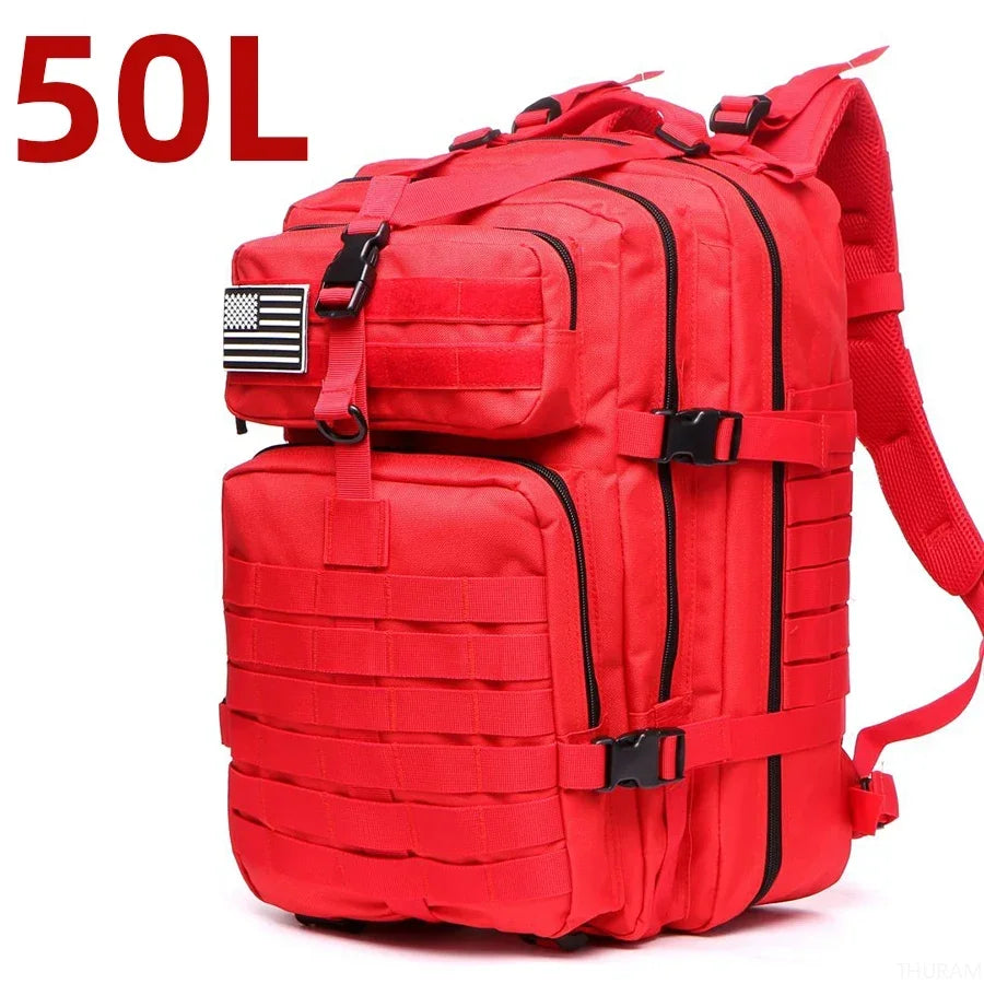 Everyday Carry 1000D Nylon & Waterproof Bugout Bag 25L/50L