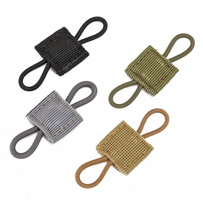 10Pcs/Pack Outdoor PTT Fixed Strap Tactical Vest Accessories with Molle System Sling