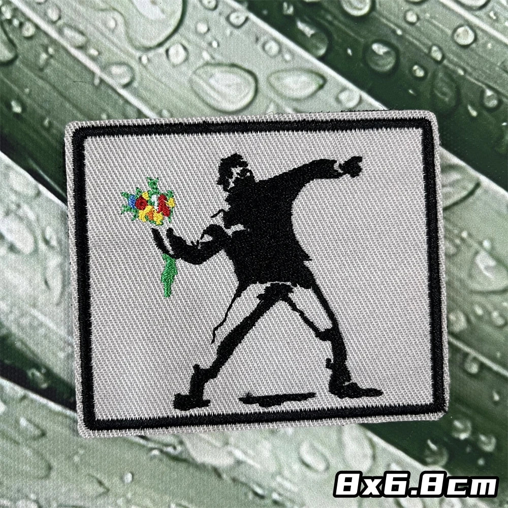 Throw Flowers and Not Molotov Cocktails Patch